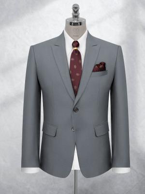 Bộ Suit Xám Chấm Bi Classic Fit TGS354